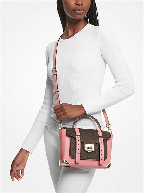 michael kors reese satchel uk|Michael Kors manhattan leather satchel.